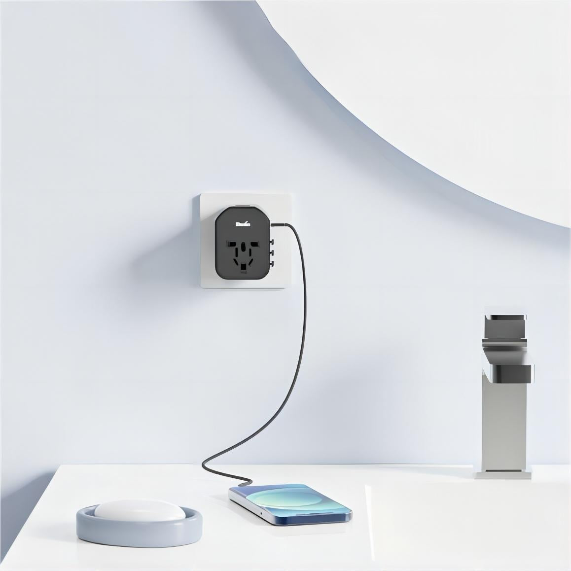 ⚡Uniwersalny globalny adapter podróżny