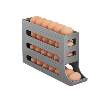🥚4-POZIOMOWY PRZECHYLNY STOJAK DO PRZECHOWYWANIA 🔥