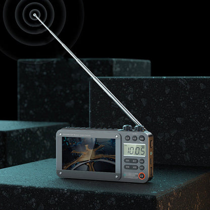 Wysokowydajny kieszonkowy telewizor Bluetooth z obsługą kart SD