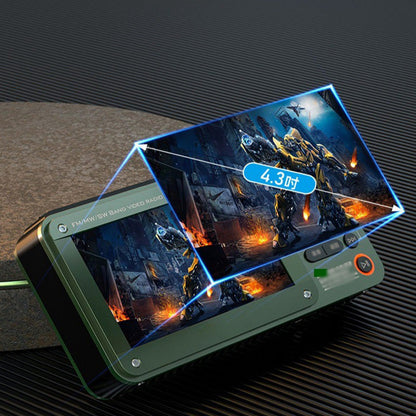 Wysokowydajny kieszonkowy telewizor Bluetooth z obsługą kart SD