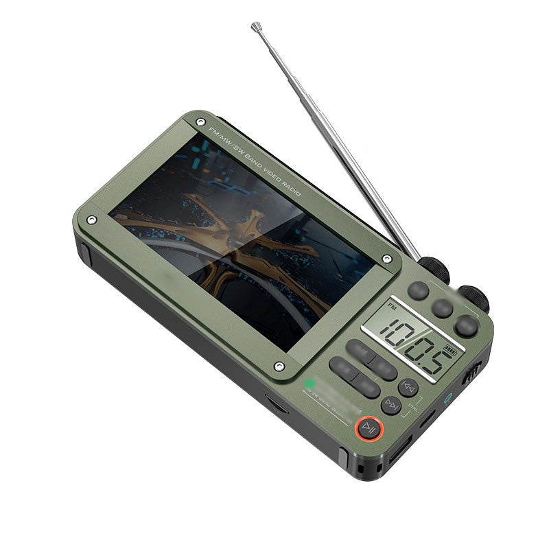 Wysokowydajny kieszonkowy telewizor Bluetooth z obsługą kart SD