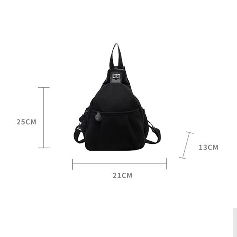 Wszechstronny, stylowy plecak Crossbody Sling o dużej pojemności