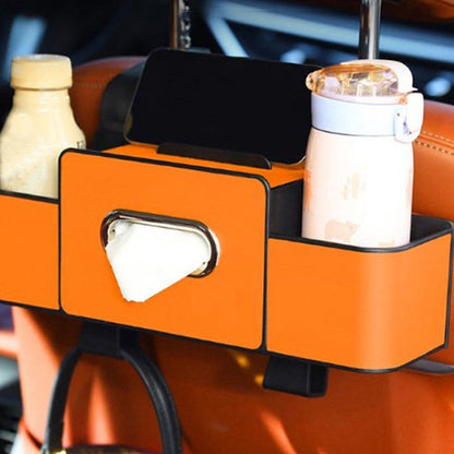 Car Multi-Function Backrest Storage Box