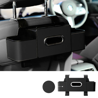 Car Multi-Function Backrest Storage Box